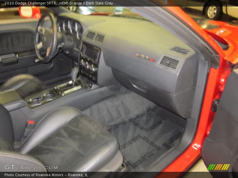 HEMI Orange / Dark Slate Gray 2010 Dodge Challenger SRT8