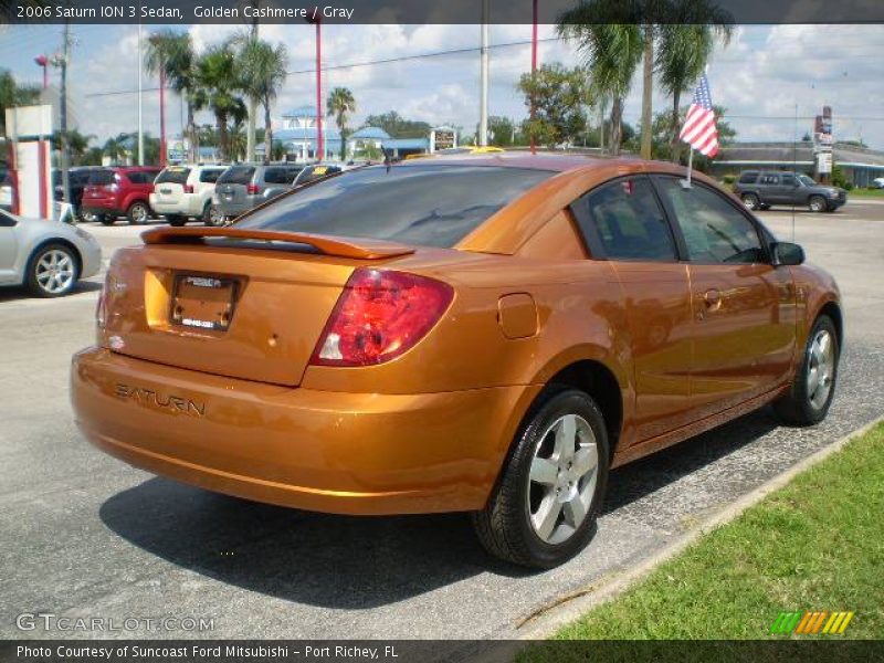 Golden Cashmere / Gray 2006 Saturn ION 3 Sedan