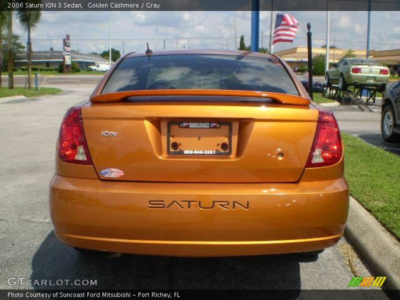 Golden Cashmere / Gray 2006 Saturn ION 3 Sedan
