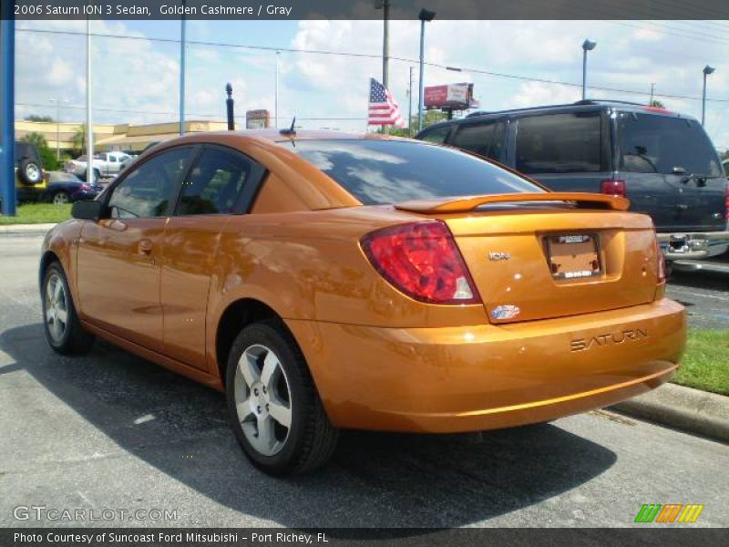 Golden Cashmere / Gray 2006 Saturn ION 3 Sedan