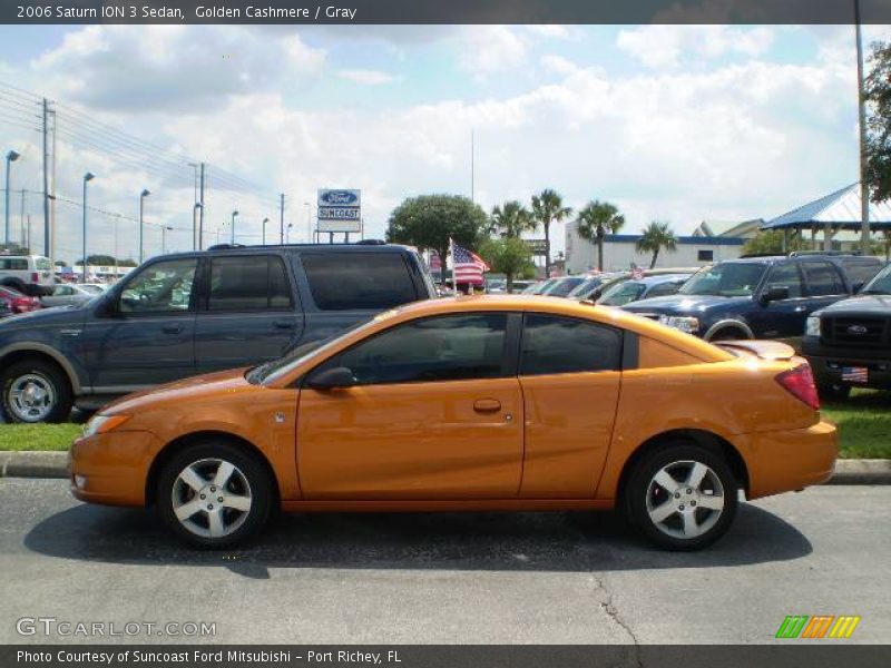 Golden Cashmere / Gray 2006 Saturn ION 3 Sedan