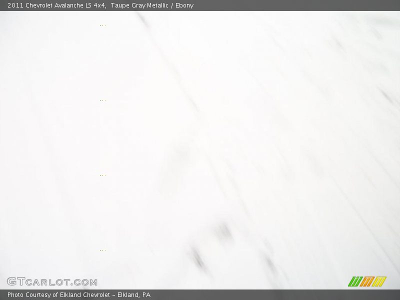 Taupe Gray Metallic / Ebony 2011 Chevrolet Avalanche LS 4x4