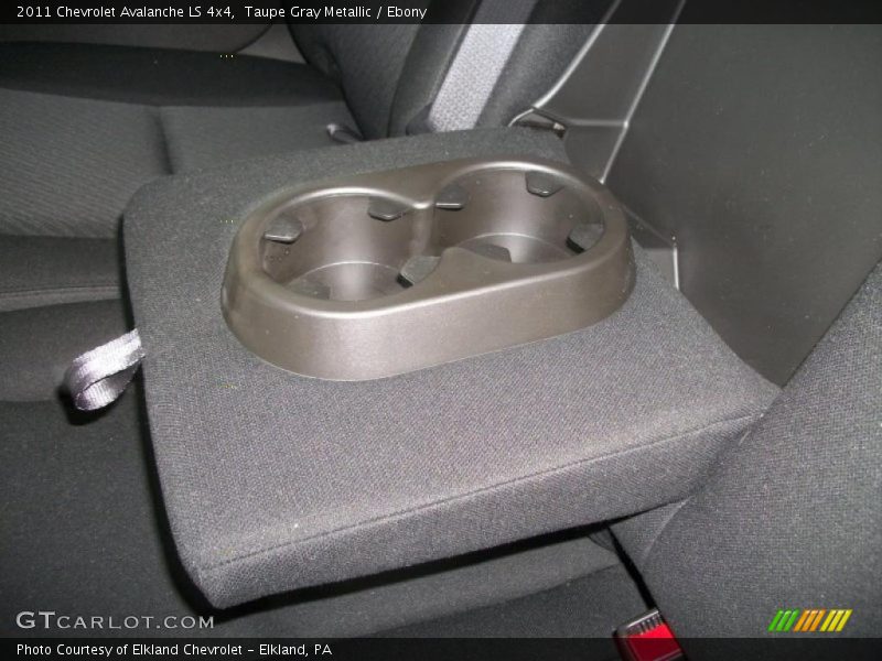Taupe Gray Metallic / Ebony 2011 Chevrolet Avalanche LS 4x4