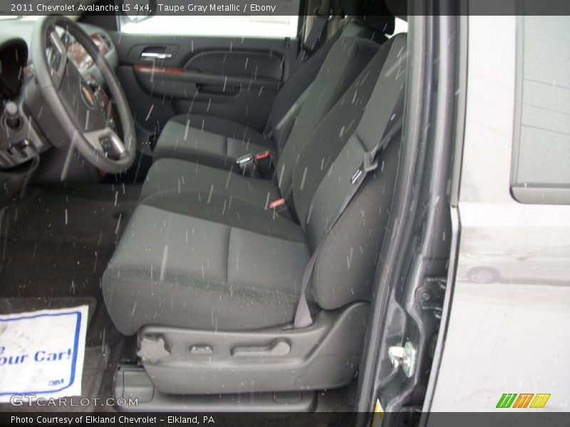 Taupe Gray Metallic / Ebony 2011 Chevrolet Avalanche LS 4x4