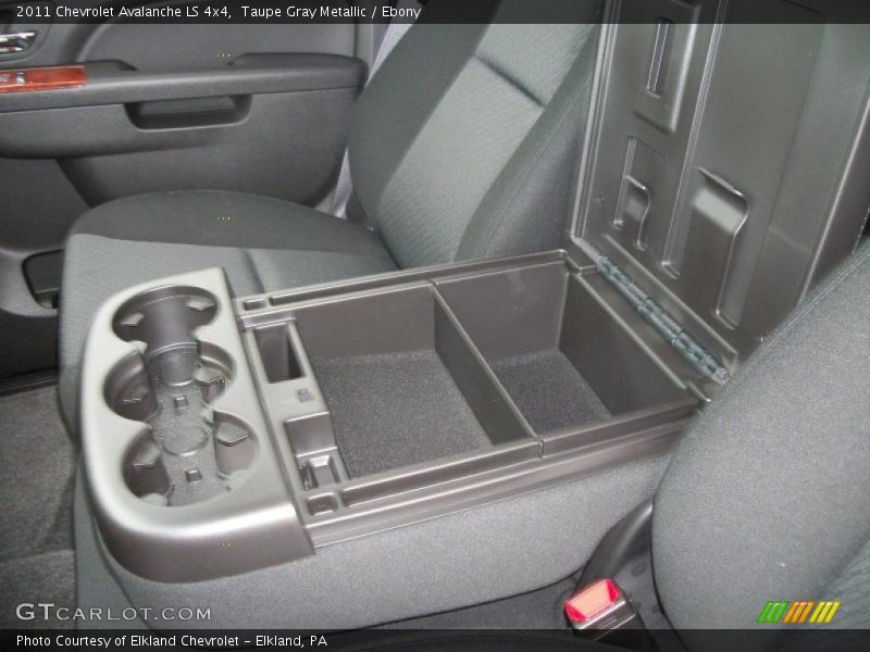 Taupe Gray Metallic / Ebony 2011 Chevrolet Avalanche LS 4x4