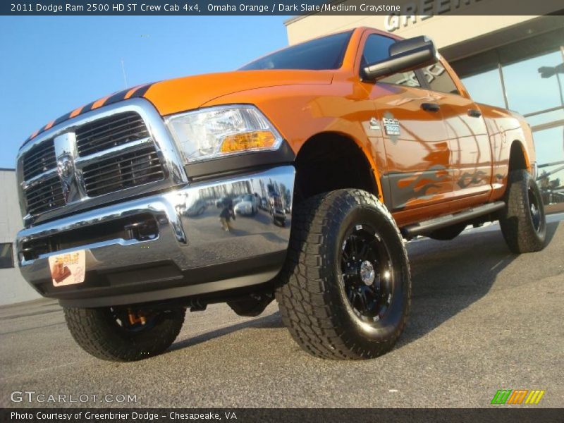 Front 3/4 View of 2011 Ram 2500 HD ST Crew Cab 4x4