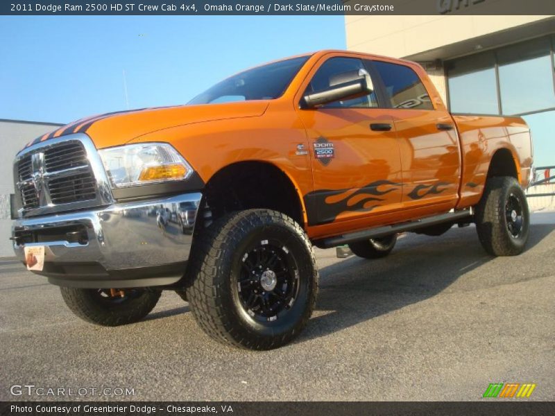  2011 Ram 2500 HD ST Crew Cab 4x4 Omaha Orange