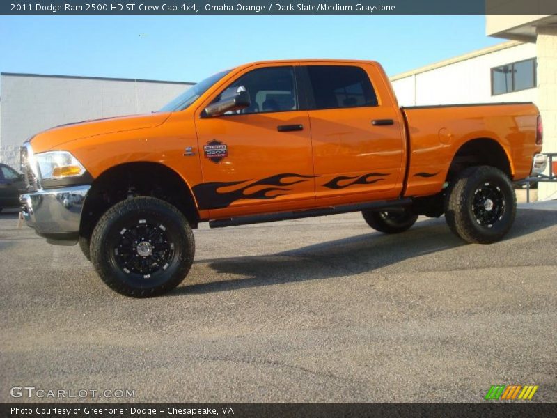  2011 Ram 2500 HD ST Crew Cab 4x4 Omaha Orange