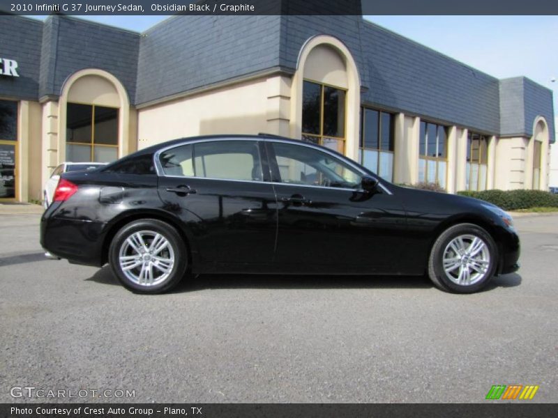 Obsidian Black / Graphite 2010 Infiniti G 37 Journey Sedan