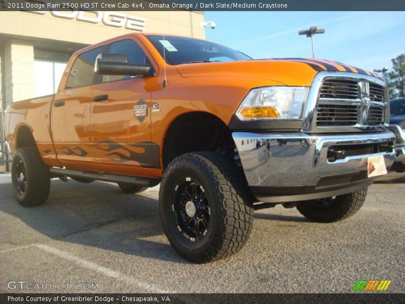  2011 Ram 2500 HD ST Crew Cab 4x4 Omaha Orange