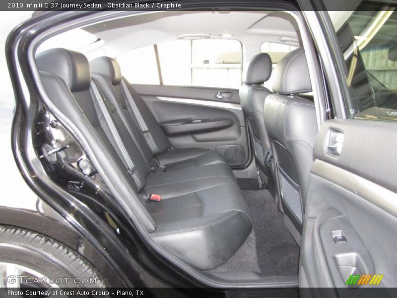 Obsidian Black / Graphite 2010 Infiniti G 37 Journey Sedan