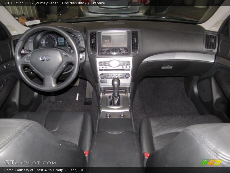 Obsidian Black / Graphite 2010 Infiniti G 37 Journey Sedan