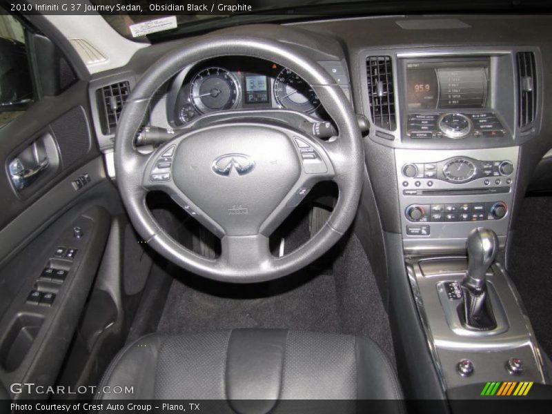 Obsidian Black / Graphite 2010 Infiniti G 37 Journey Sedan