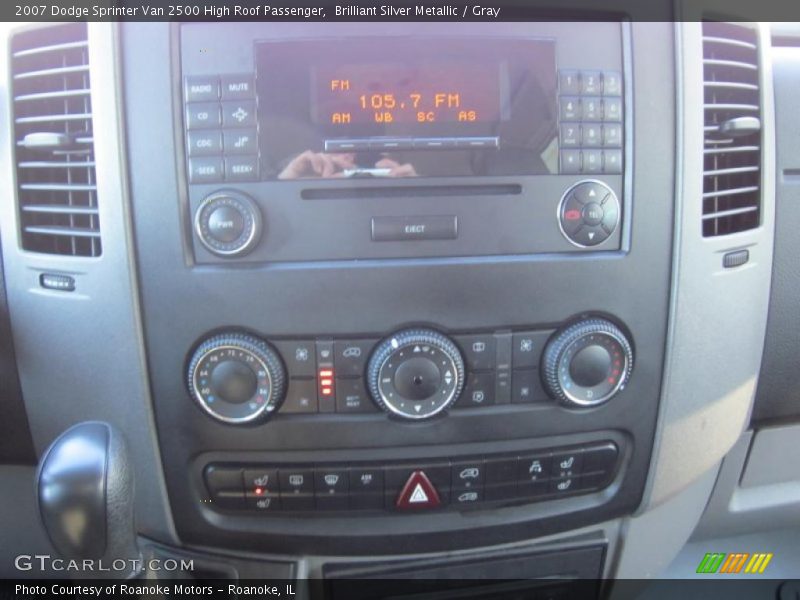 Brilliant Silver Metallic / Gray 2007 Dodge Sprinter Van 2500 High Roof Passenger