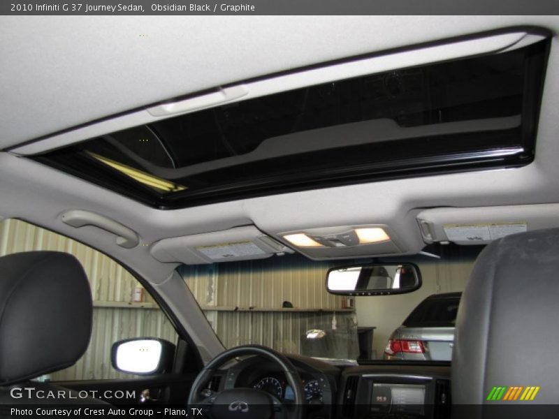 Obsidian Black / Graphite 2010 Infiniti G 37 Journey Sedan