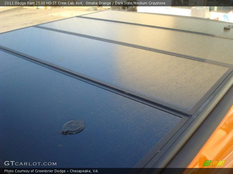 Omaha Orange / Dark Slate/Medium Graystone 2011 Dodge Ram 2500 HD ST Crew Cab 4x4