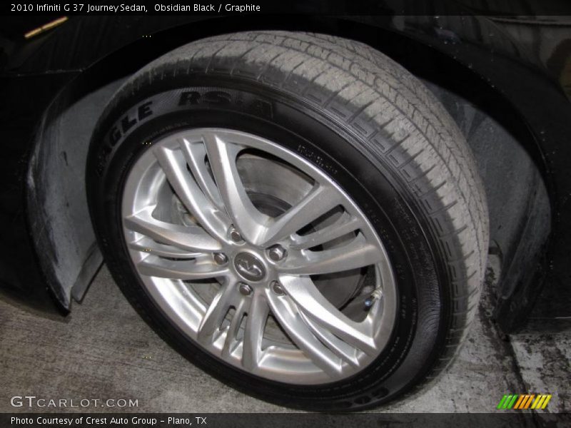 Obsidian Black / Graphite 2010 Infiniti G 37 Journey Sedan