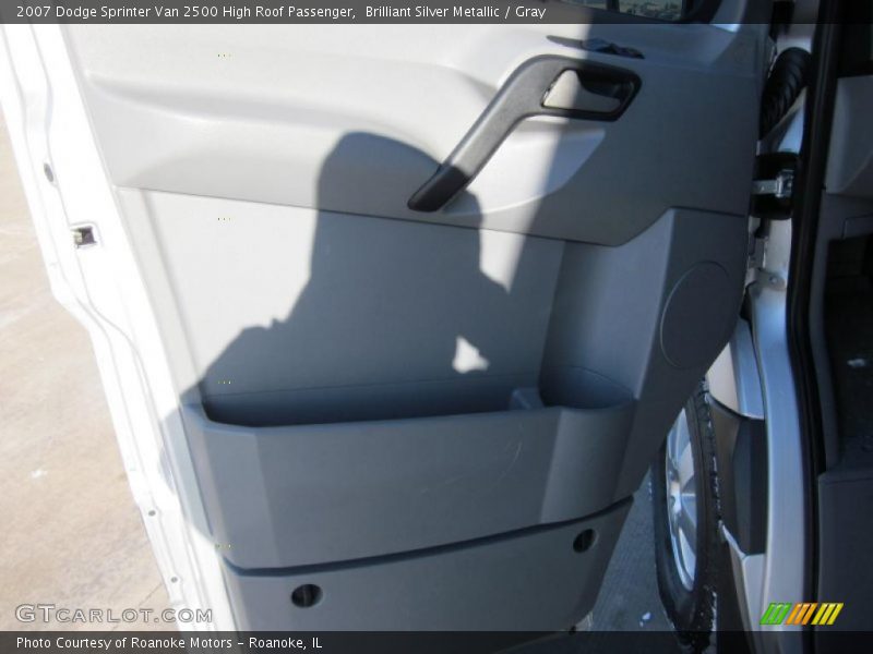 Brilliant Silver Metallic / Gray 2007 Dodge Sprinter Van 2500 High Roof Passenger
