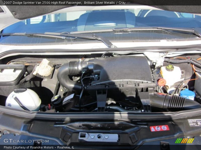 Brilliant Silver Metallic / Gray 2007 Dodge Sprinter Van 2500 High Roof Passenger