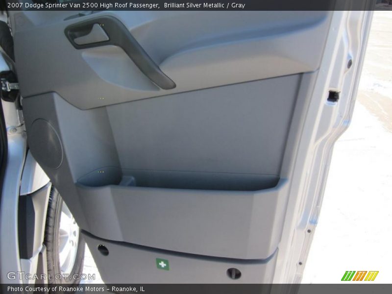 Brilliant Silver Metallic / Gray 2007 Dodge Sprinter Van 2500 High Roof Passenger