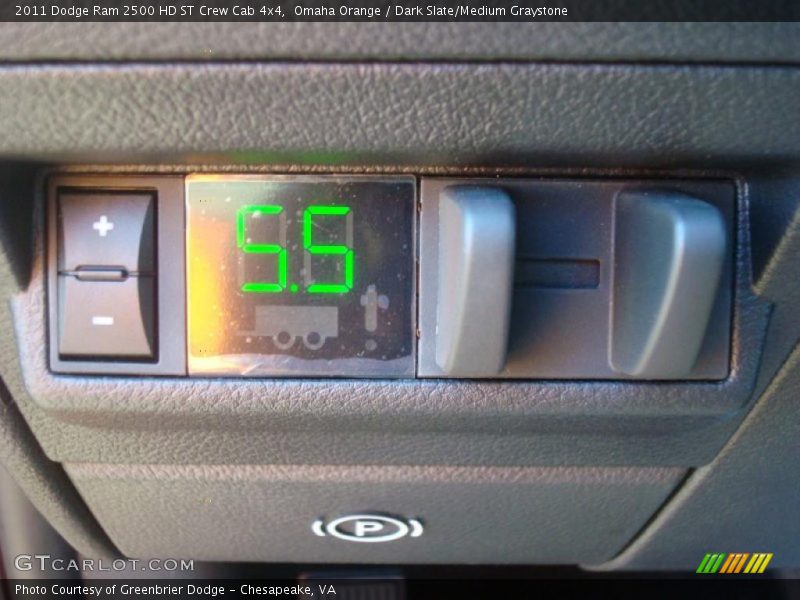 Omaha Orange / Dark Slate/Medium Graystone 2011 Dodge Ram 2500 HD ST Crew Cab 4x4