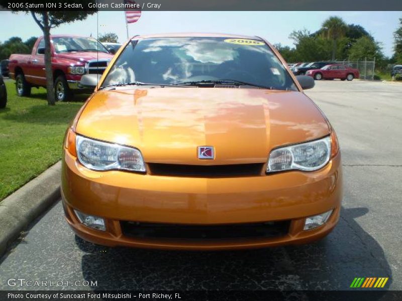 Golden Cashmere / Gray 2006 Saturn ION 3 Sedan