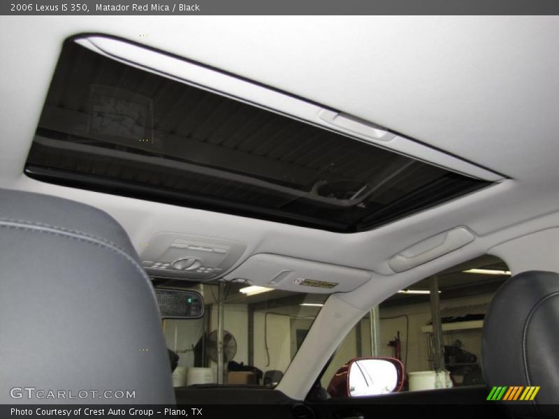 Matador Red Mica / Black 2006 Lexus IS 350