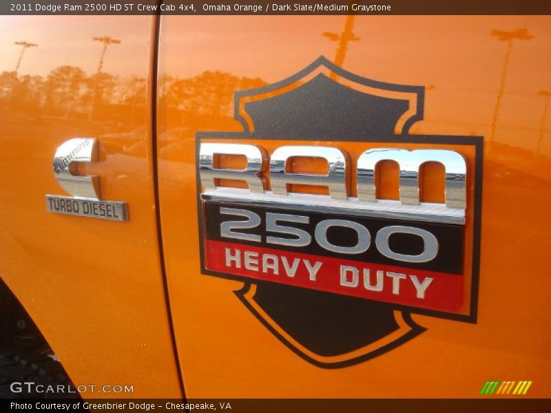  2011 Ram 2500 HD ST Crew Cab 4x4 Logo