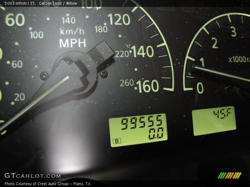 Golden Sand / Willow 2003 Infiniti I 35