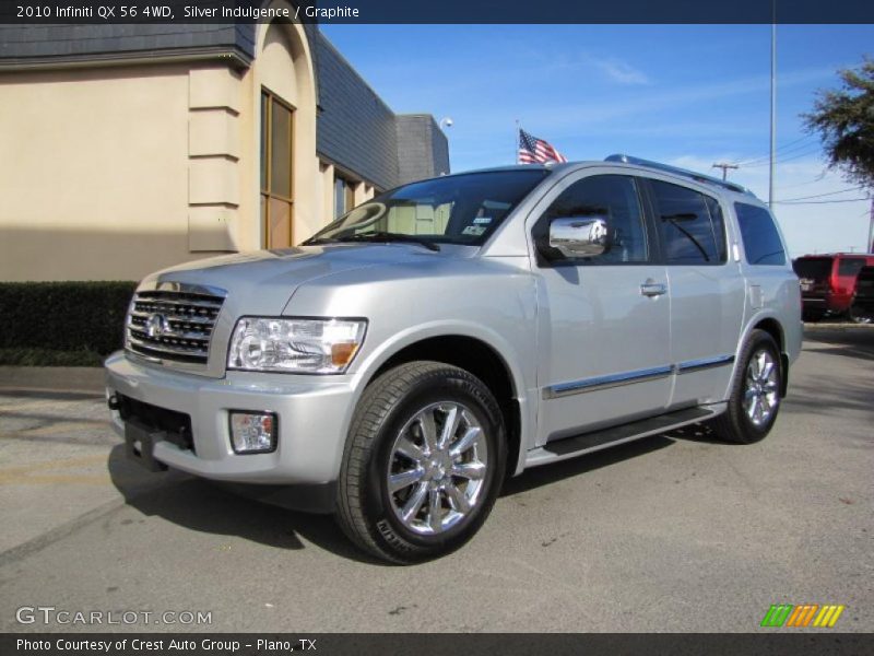 Front 3/4 View of 2010 QX 56 4WD