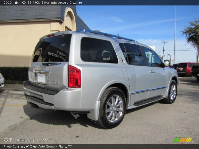 Silver Indulgence / Graphite 2010 Infiniti QX 56 4WD