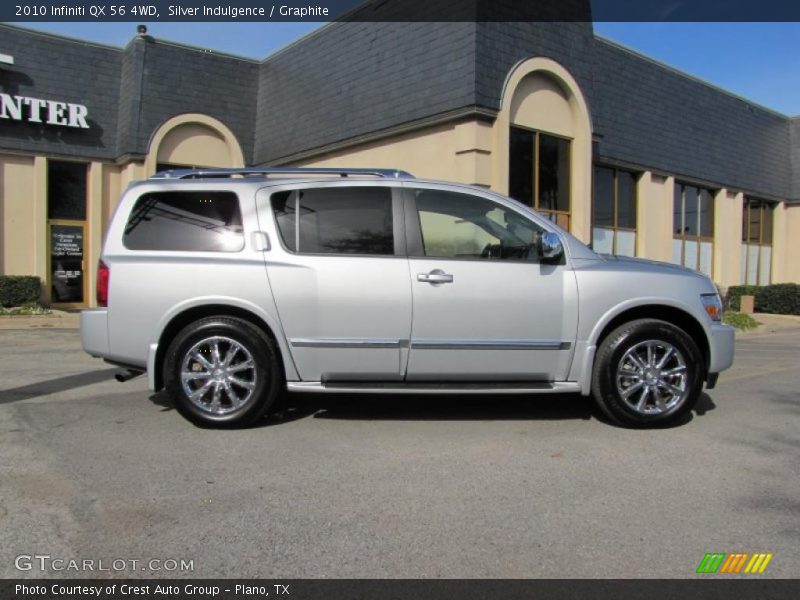 Silver Indulgence / Graphite 2010 Infiniti QX 56 4WD