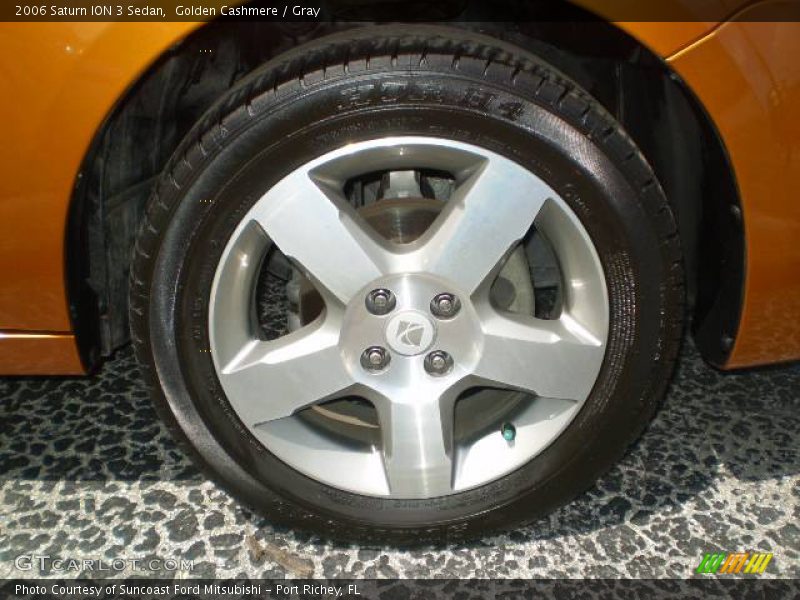 Golden Cashmere / Gray 2006 Saturn ION 3 Sedan