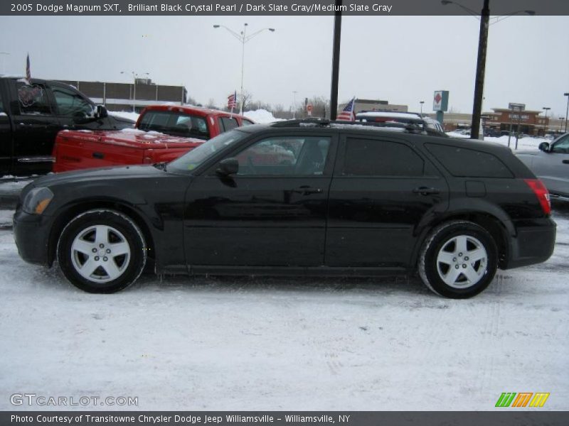 Brilliant Black Crystal Pearl / Dark Slate Gray/Medium Slate Gray 2005 Dodge Magnum SXT