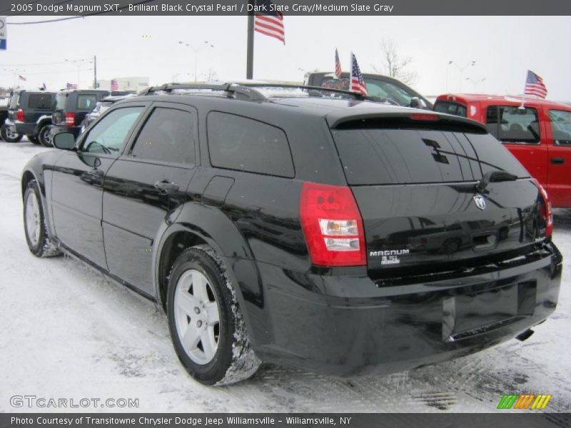 Brilliant Black Crystal Pearl / Dark Slate Gray/Medium Slate Gray 2005 Dodge Magnum SXT
