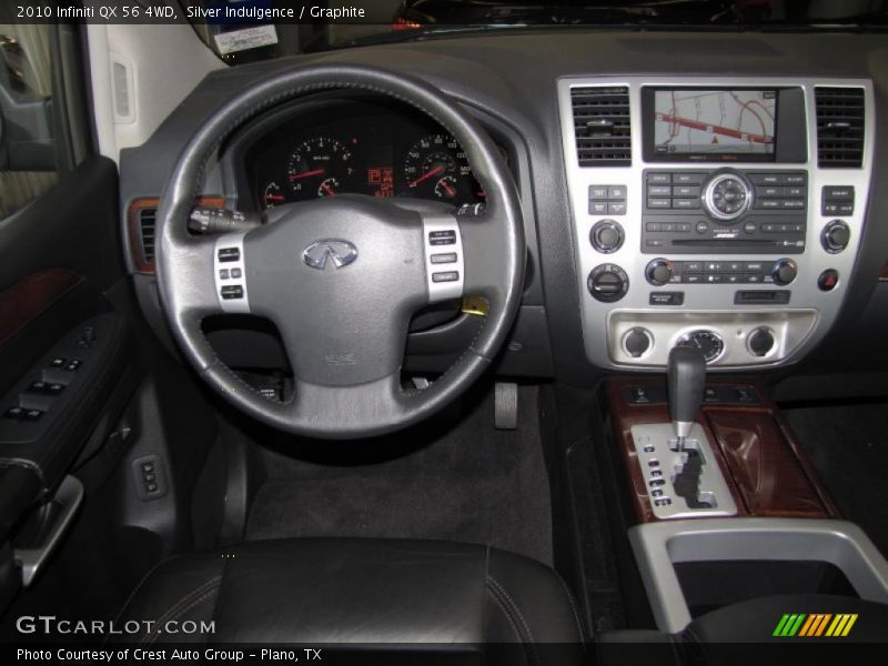 Silver Indulgence / Graphite 2010 Infiniti QX 56 4WD