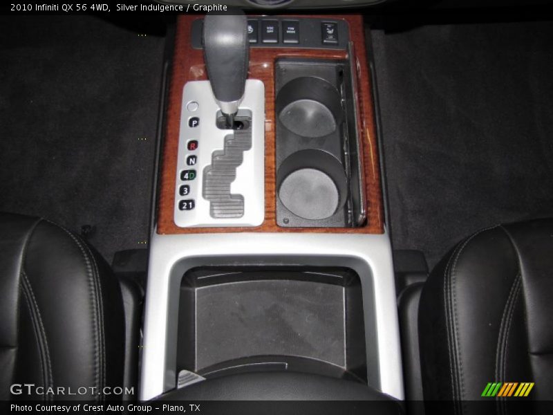  2010 QX 56 4WD 5 Speed Automatic Shifter