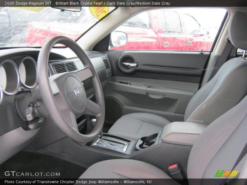 Brilliant Black Crystal Pearl / Dark Slate Gray/Medium Slate Gray 2005 Dodge Magnum SXT