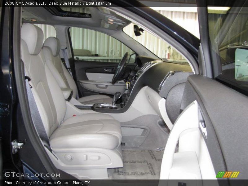 Deep Blue Metallic / Light Titanium 2008 GMC Acadia SLT