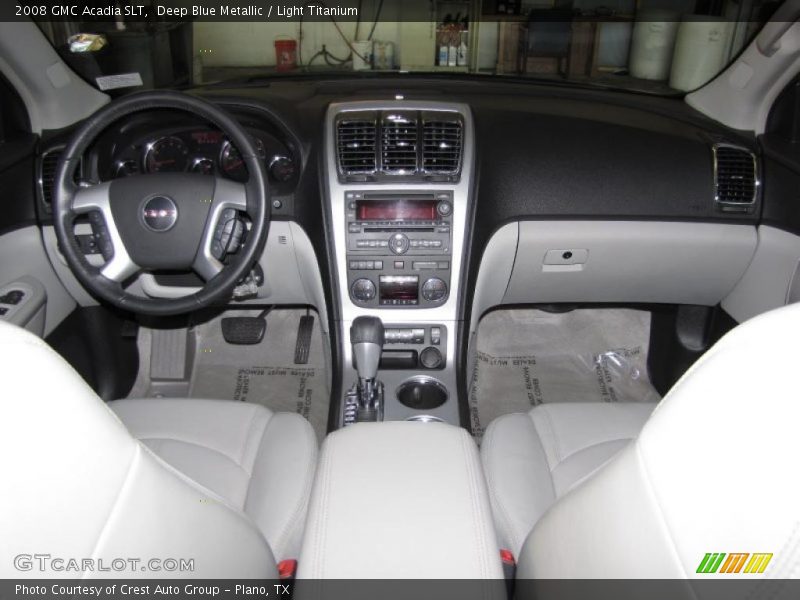 Deep Blue Metallic / Light Titanium 2008 GMC Acadia SLT