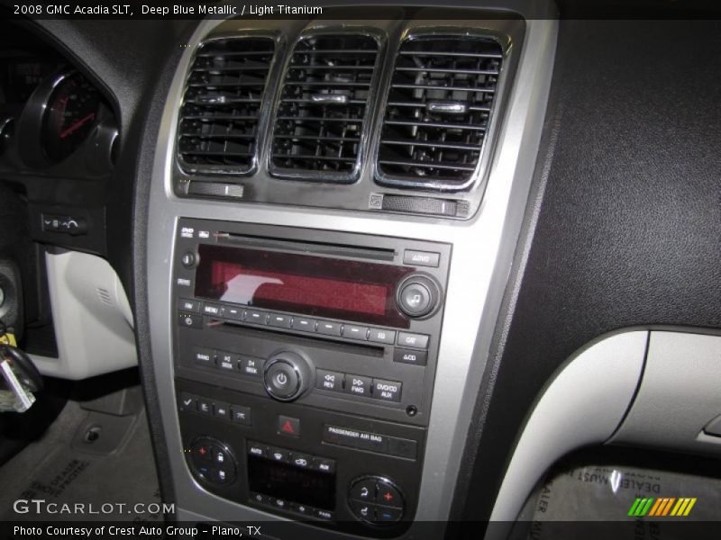 Deep Blue Metallic / Light Titanium 2008 GMC Acadia SLT