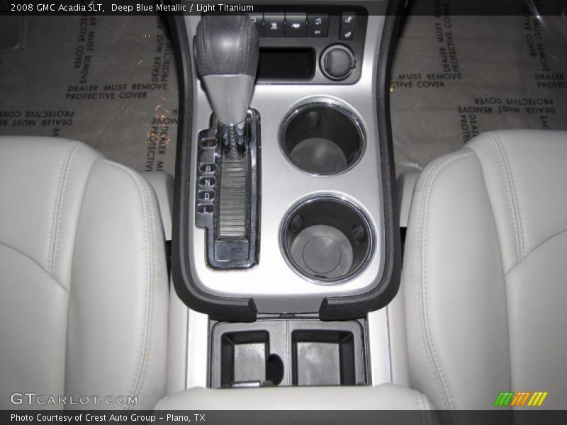 Deep Blue Metallic / Light Titanium 2008 GMC Acadia SLT