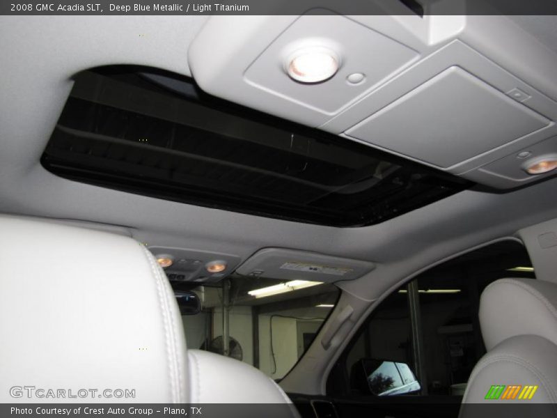 Deep Blue Metallic / Light Titanium 2008 GMC Acadia SLT