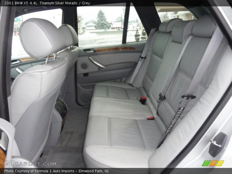Titanium Silver Metallic / Grey 2001 BMW X5 4.4i