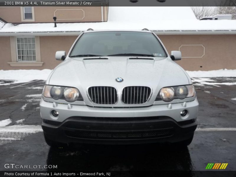 Titanium Silver Metallic / Grey 2001 BMW X5 4.4i