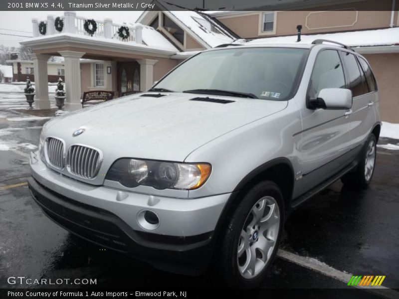 Titanium Silver Metallic / Grey 2001 BMW X5 4.4i