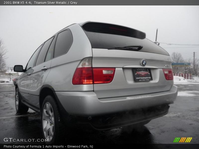 Titanium Silver Metallic / Grey 2001 BMW X5 4.4i