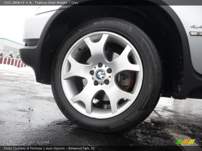 Titanium Silver Metallic / Grey 2001 BMW X5 4.4i