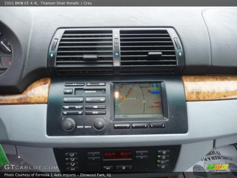 Titanium Silver Metallic / Grey 2001 BMW X5 4.4i