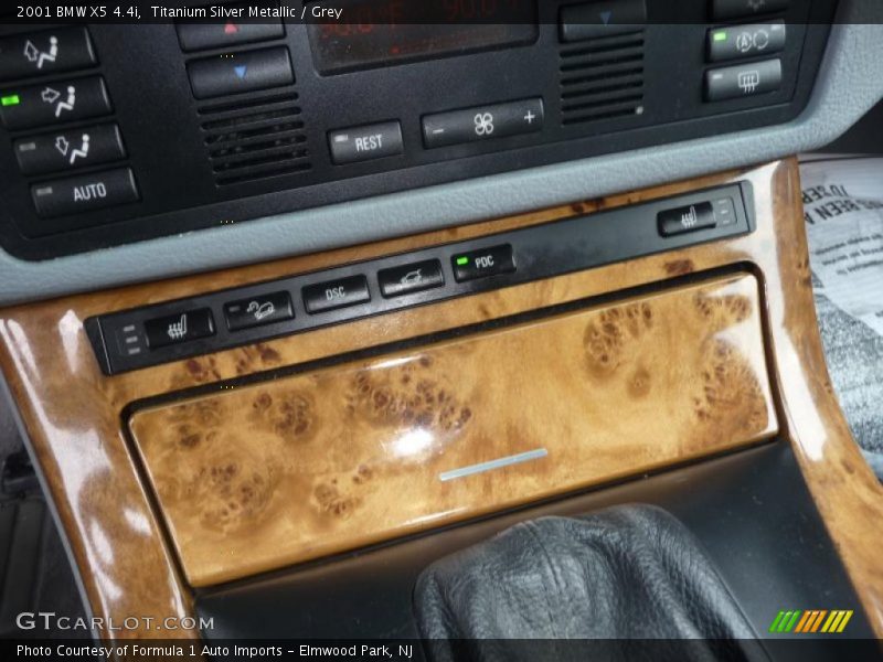 Titanium Silver Metallic / Grey 2001 BMW X5 4.4i